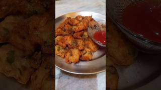 Crispy rice pakora #shorts  #potatosnackidea  #shortsviral