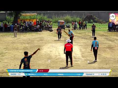 SHIVSHAKTI FAIZPUR vs CHETAK CC SAMBHAJINAGAR  (FIX NAMDAR CHASHAK 2024-25 JAMNER)