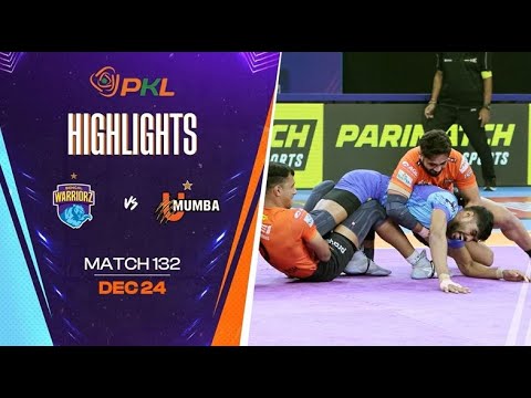 Match Highlights: Bengal Warriorz vs U Mumba | December 24 | PKL Season 11