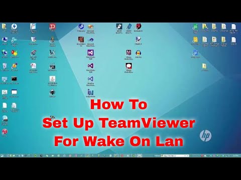 How To Set Up TeamViewer For Wake On Lan