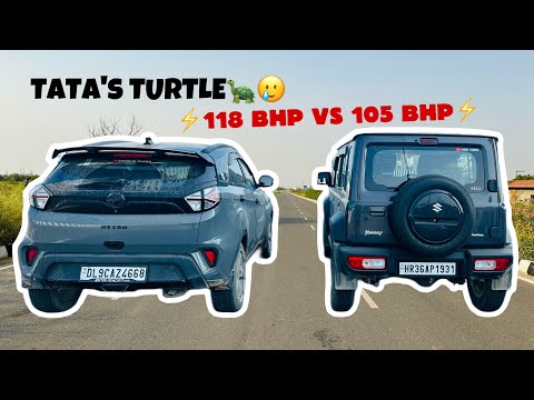 NEXON TURBO VS JIMNY: DRAG RACE ये तो इस से भी हार गई🥲