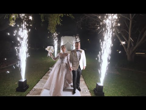 Bride and Groom enter to Arabic zaffet!