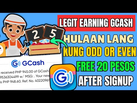 RECEIVED ₱945 GCASH=HULAAN MO LANG KUNG ODD OR EVEN NUMBERS|LEGIT EARNING GCASH APP#moneyearningapp