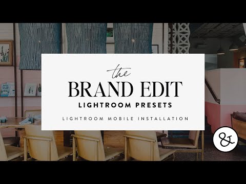 Installing your Brand Edit Presets DNG Files on Lightroom Mobile