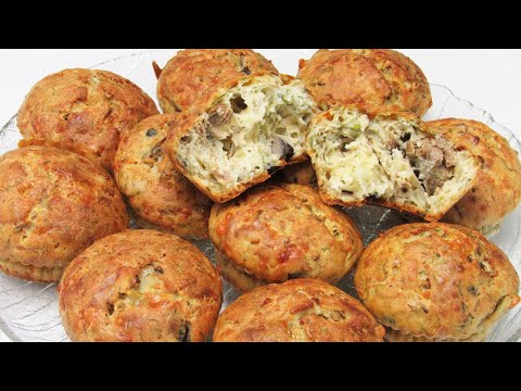 Берем БАНКУ КОНСЕРВЫ и вкусные КЕКСЫ на столе - простая и вкусная выпечка из доступных продуктов