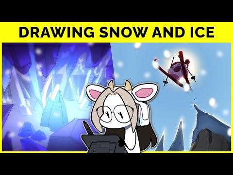 🔴 Learn to Draw REALISTIC Snow and Ice