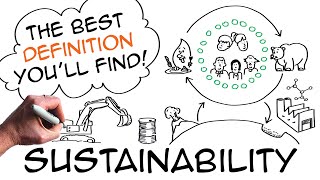 Sustainability: definition with simple natural science