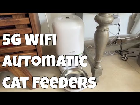 Upgrade your cat feeding life with this WiFi Automatic Feeder