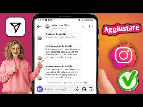 come risolvere il problema della non disponibilità del messaggio Instagram