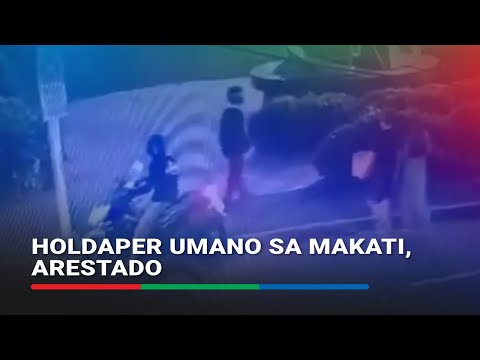 Holdaper na nambibiktima umano ng dayuhan sa Makati, arestado