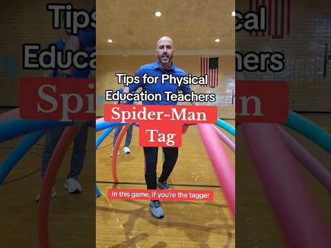 Spider-Man Tag! Can you dodge and flee Doctor Octopus? #PE #PhysEd #physicaleducation