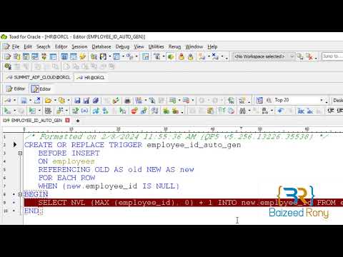 Trigger For generating auto Incremented Number