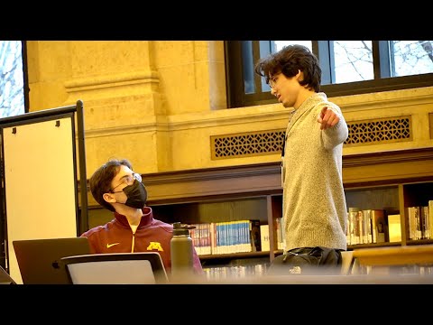 Rude Librarian Prank