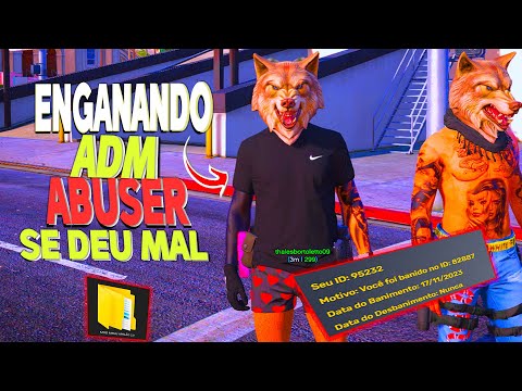 OT4RIO ME DENUNCIOU PRO ADM E ME VINGUEI DO MENTIROSO COM MOD MENU GTA RP