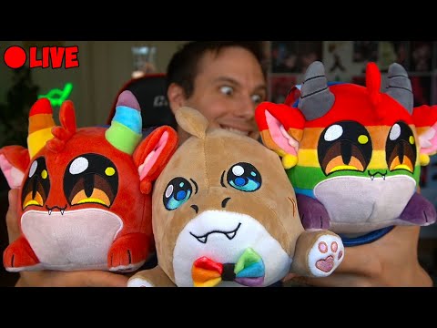 Pride Plushies Release ❤️🌈 (giveaways, charity, games)