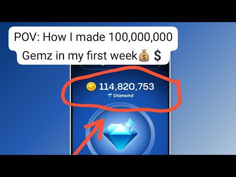 Secret of Gemz||Gemz coin||How to mine gemz ||Gemz 5million combo ||Earnings per hour