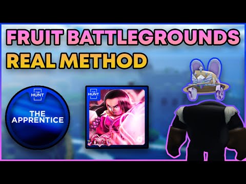 [HUNT ENDED] The REAL Way to do the ROBLOX Fruit Battlegrounds Apprentice HUNT Badge!