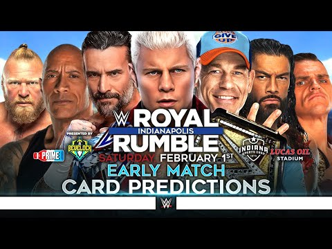 WWE Royal Rumble 2025 - Early Card [v3] | Bevelock