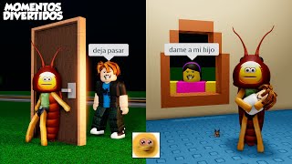 NO LA DEJES ENTRAR MOMENTOS DIVERTIDOS (ROBLOX)