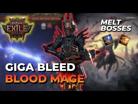 [PoE 2] I fixed Quin69's build... // Blood Mage Bleed Crossbow Guide