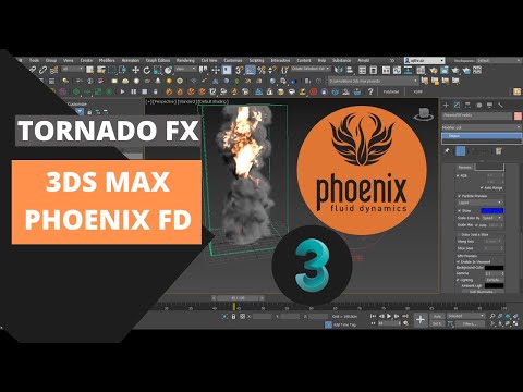 Fire Tornado Tutorial - 3DS Max and Phoenix FD