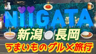 【おなかいっぱい！】男独り新潟・長岡うまいものグルメグリ旅行。niigata city japan