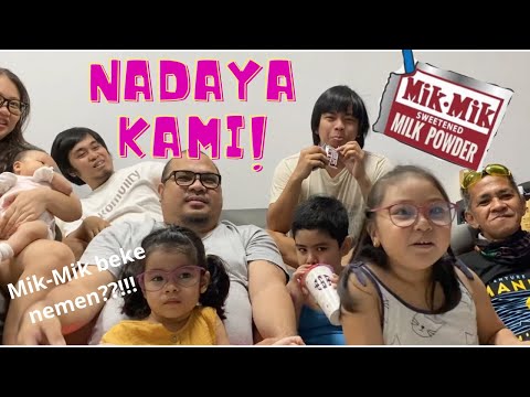 FAMILY MIK-MIK CHALLENGE | FAMILY and KIDS GAME