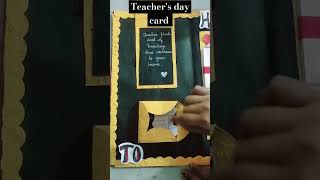 Teacher's day card ❤️ #teachersday #cardmaking #teacherday #viralvideo #video #teachersofinstagram