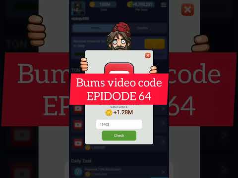 BUMS VIDEO CODE EPISODE 64