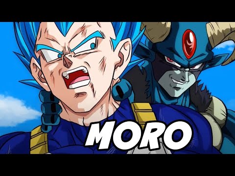 MORO IS RUTHLESS IN FRONT OF VEGETA AND GOKU (voice acted)