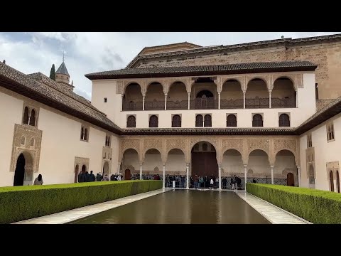 Court of the Myrtles (Patio de los Arrayanes) in Alhambra