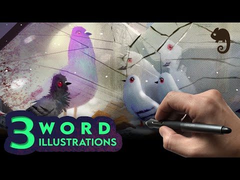 3-Word Illustration Challenge