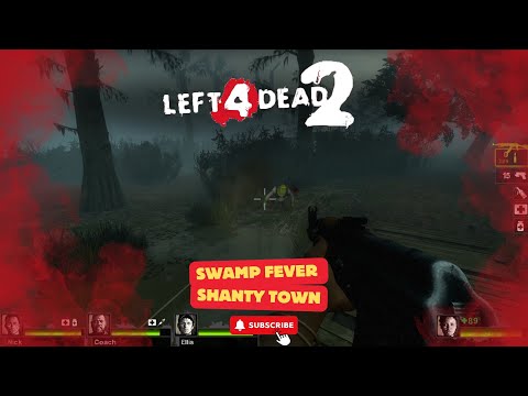 Left 4 Dead 2 Swamp Fever - Surviving the Shanty Town Ambush!