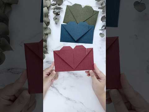 Origami Heart Envelope