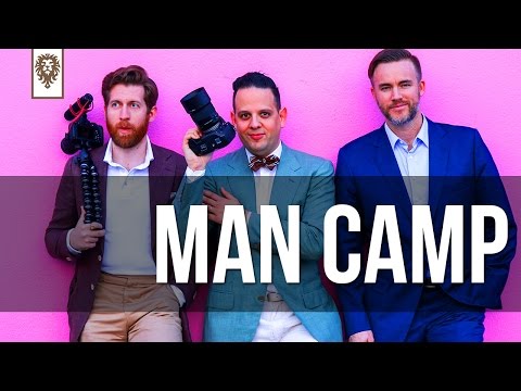 Hanging out with all your favorite style bloggers | Man Camp