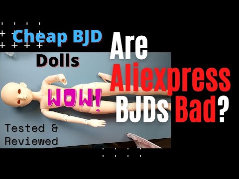 Cheap BJD Doris Doll // Are Aliexpress BJDs Bad? 😱 Kilig Doll // 60cm BJD Tested & Reviewed