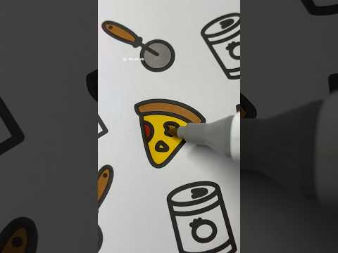 art {asmr} 🍕