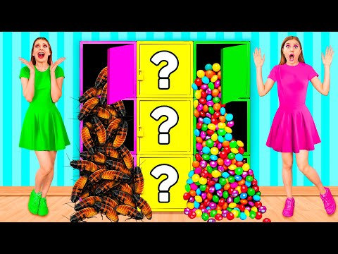 Colors Mystery Box Challenge | Funny Situations by BaRaDa Challenge