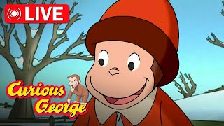 🔴 LIVE! Curious George Full Episodes 🐵 Christmas Special 🎄 Kids Cartoon 🐵 Videos for Kids