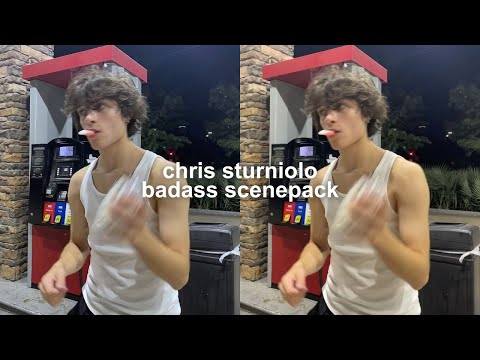 Chris Sturniolo | badass/hot scenepack for edits