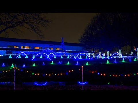 Rhema Christmas Lights | Carol of the bells ( Trans-Siberian Orchestra) | Broken Arrow Oklahoma