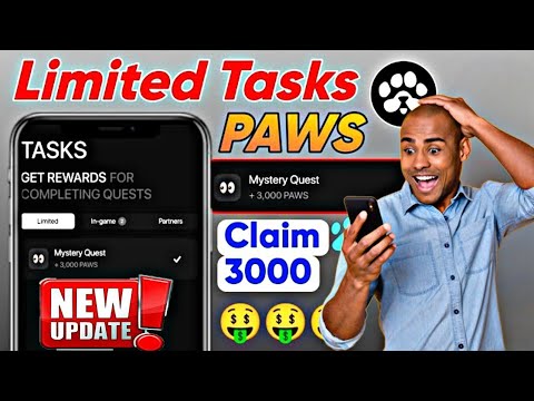 Paws New Task Mystery Quest | Paws New Update | How To Complete Paws Mystery Quest Task