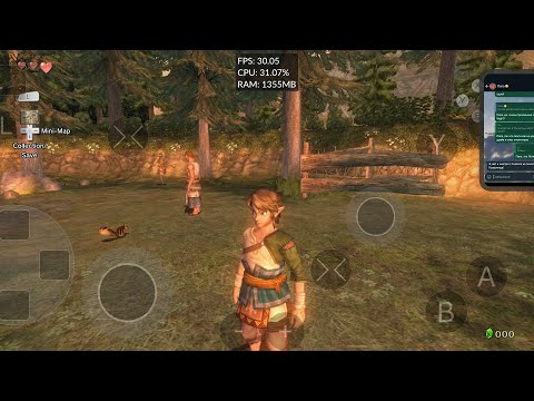 Legend of Zelda Twilight Princess HD Android Cemu WiiU Test Xiaomi 11T Pro 12RAM Snapdragon 888