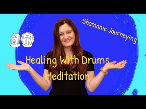 The Healing Drum, Shamanic Drumming Meditation. Listen To The Healing Drums, and Relax