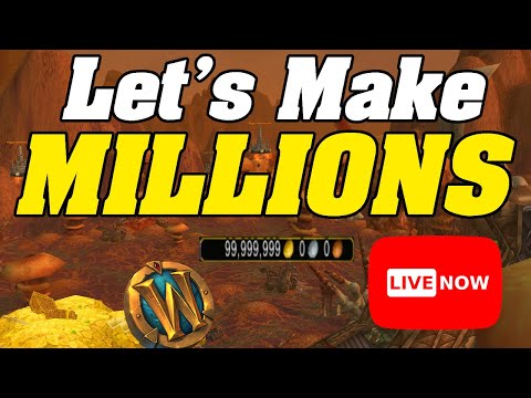 [LIVE] WoW War Within Goldfarming! Let's Make MILLIONS!