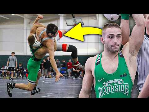 Can I BEAT 3 Division 1 Wrestlers? (Jim Koch Open)