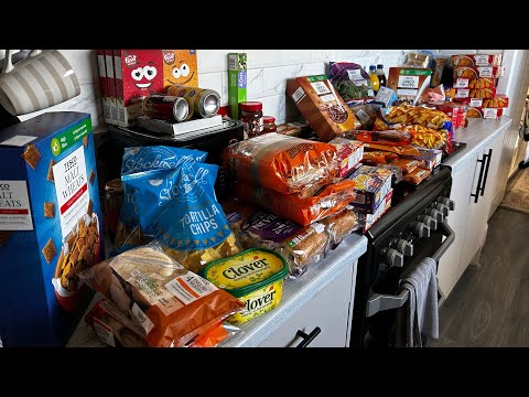 GROCERY HAUL UK | LARGE FAMILY WEEKLY FOOD SHOP | TESCO FOOD HAUL