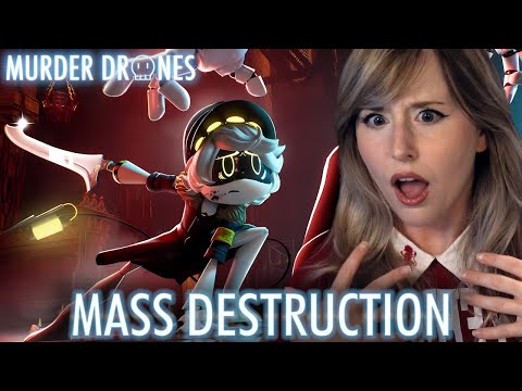 LORE ENTHUSIAST REACTS TO MURDER DRONES - MASS DESTRUCTION - EPISODE 7