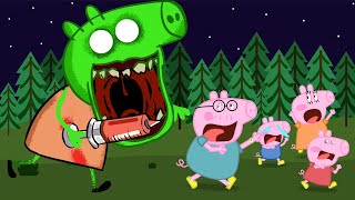 Zombie Apocalypse, Zombies Appear At The Forest 🧟‍♀️🌳 | Peppa Pig Animation