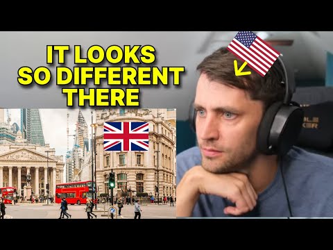 American reacts to London, England